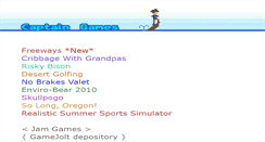 Desktop Screenshot of captain-games.com